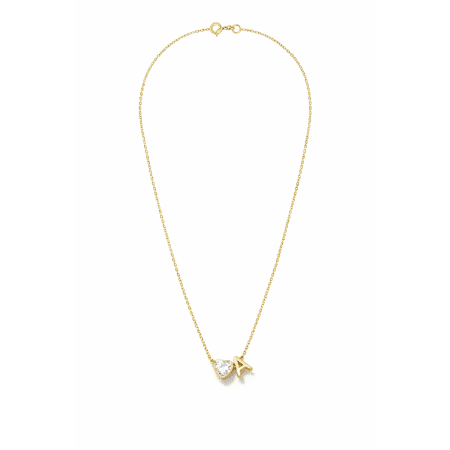 Amour Initial Gold Necklace