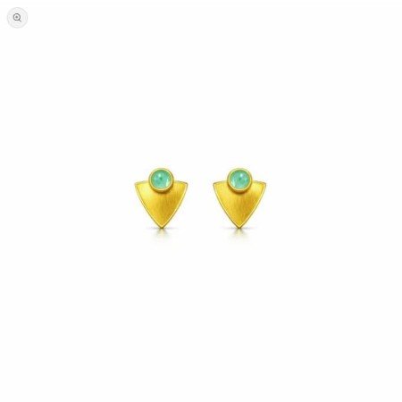 AquaFan Gold Studs
