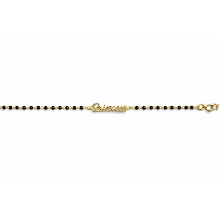 Black Bead Baby Bracelet