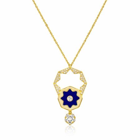 Blue Morphy Necklace