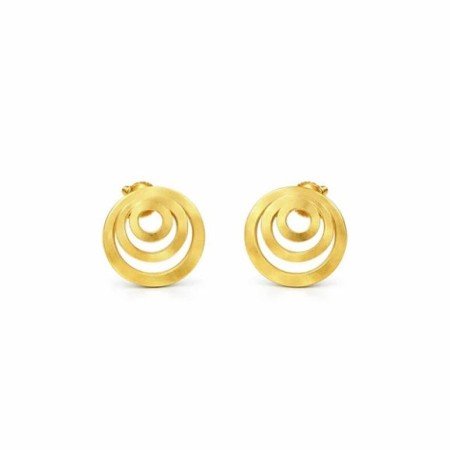 Celestia Spiral Studs – 18K Gold