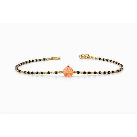 Cupcake Charm Baby Bracelet