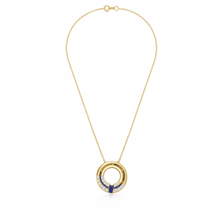 Dual Elegance Pendant Chain