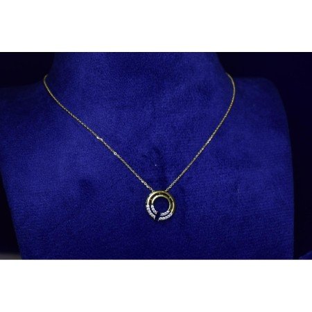 Dual Elegance Pendant Chain
