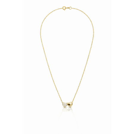 Dual Heart Pendant Necklace