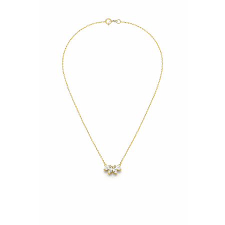 Floral Grace Marquise Chain