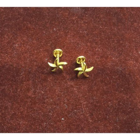 Golden Bloom Studs