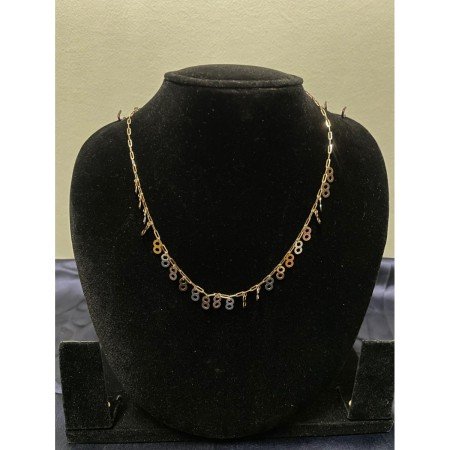 Golden Glint charm chain