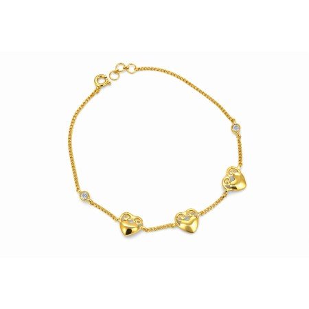 Heart Whispers Gold Bracelet