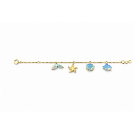 Ocean Whispers Charm Bracelet
