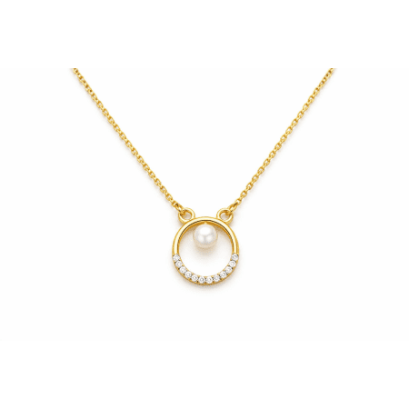 Pearl Halo Necklace