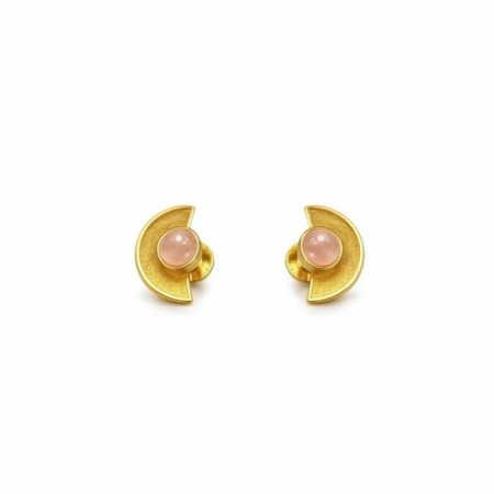 RoséGlow Gold Studs