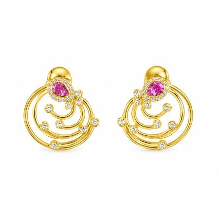 Roselle Orbit Stud