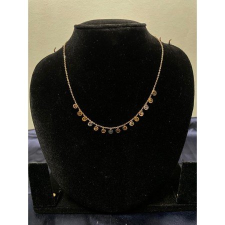 Swarna Coin Cascade Charm Necklace
