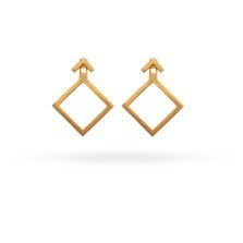 Amber Orbit Frame Studs