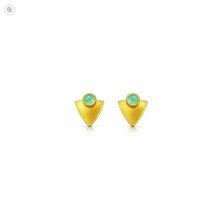 AquaFan Gold Studs