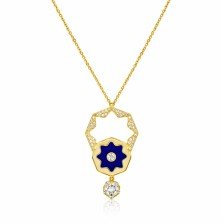 Blue Morphy Necklace