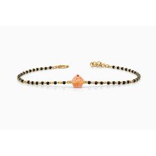 Cupcake Charm Baby Bracelet