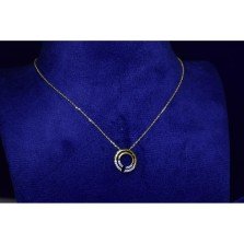 Dual Elegance Pendant Chain