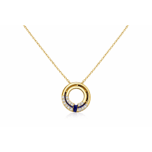 Dual Elegance Pendant Chain