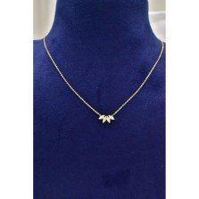 Floral Grace Marquise Chain