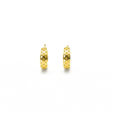 Geometrical Gold Studs
