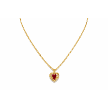 Heart Cage Pendant Chain