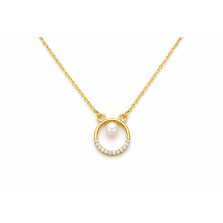 Pearl Halo Necklace