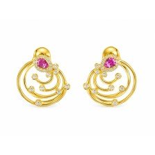 Roselle Orbit Stud
