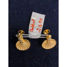 SolarGleam Gold Studs