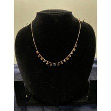 Swarna Coin Cascade Charm Necklace