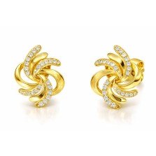 Swirl Soleil Stud