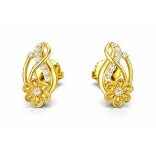 The Infinity Petal Stud