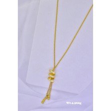 Trinity Spiral Necklace