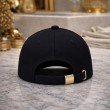 Premium Embroidered Letter Baseball Cap – Unisex Adjustable Fit back view with structured six-panel design and adjustable metal buckle strap for a secure, customized fit.