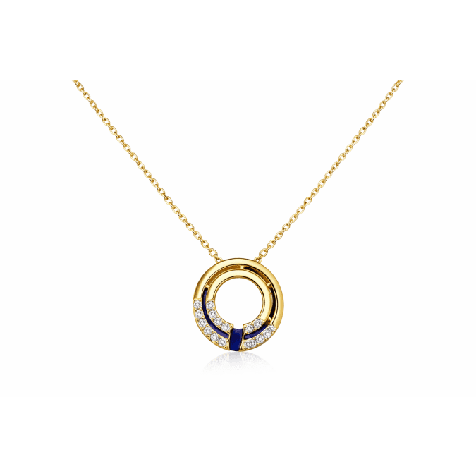 Dual Elegance Pendant Chain
