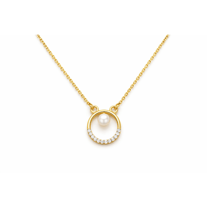 Pearl Halo Necklace